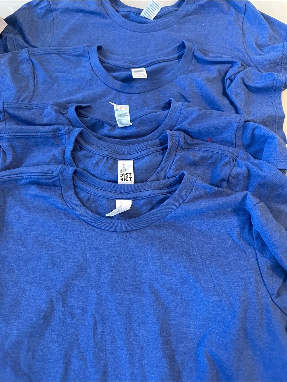 District Kids Short Sleeve Tee in Royal Blue